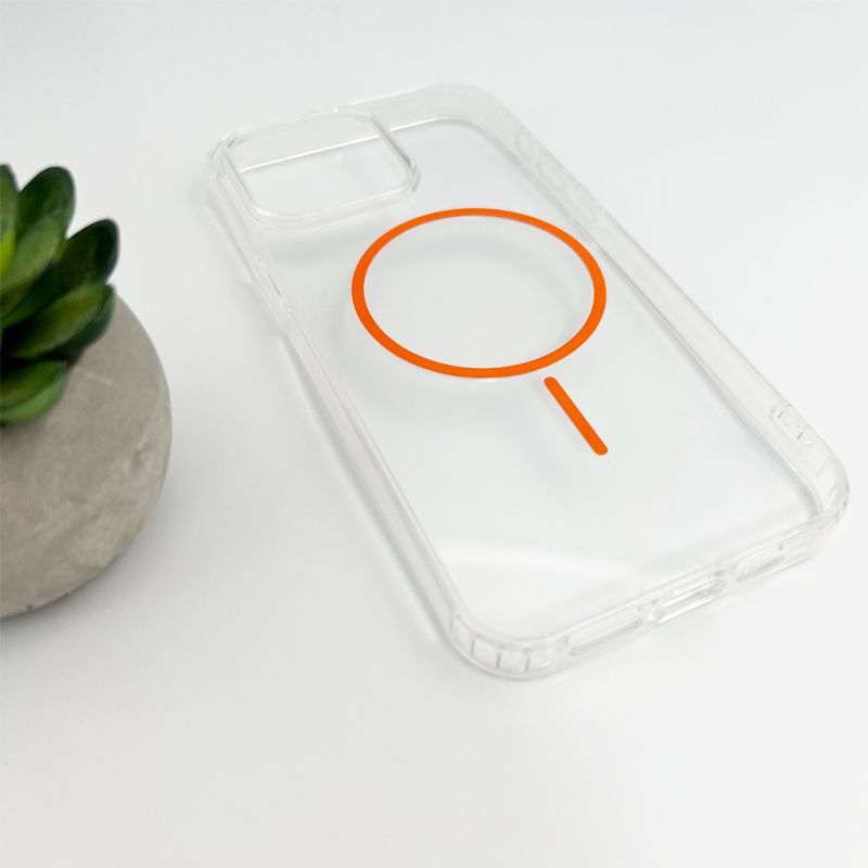 Чохол Cosmic Acrylic Thin Magnetic for Apple iPhone 16 Pro Max Orange