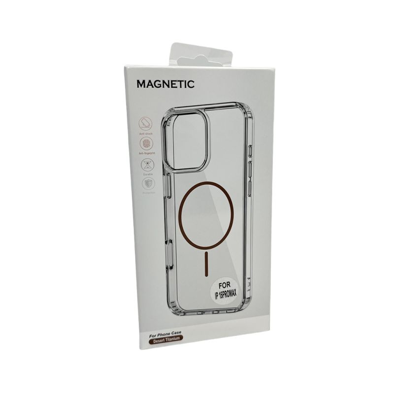 Чохол Cosmic Acrylic Thin Magnetic for Apple iPhone 16 Pro Max Gold