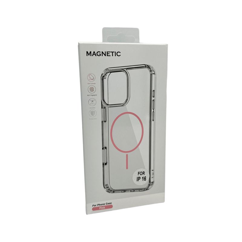 Чохол Cosmic Acrylic Thin Magnetic for Apple iPhone 16 Pink