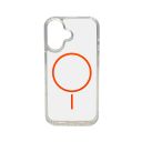 Чохол Cosmic Acrylic Thin Magnetic for Apple iPhone 16 Orange
