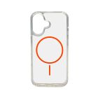 Чохол Cosmic Acrylic Thin Magnetic for Apple iPhone 16 Orange