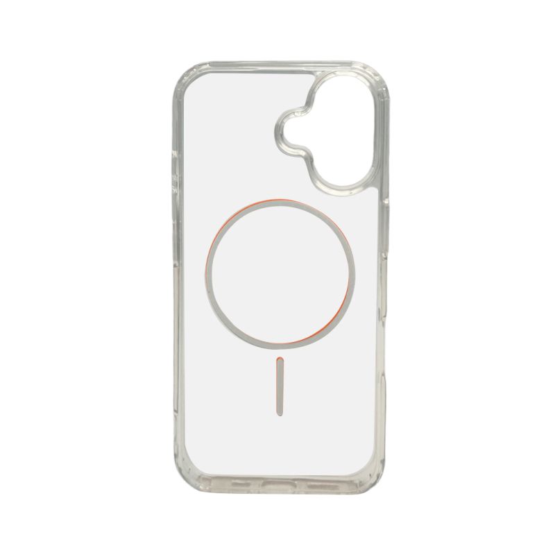 Чохол Cosmic Acrylic Thin Magnetic for Apple iPhone 16 Orange