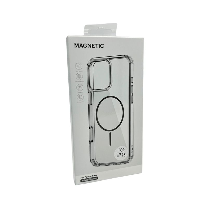Чохол Cosmic Acrylic Thin Magnetic for Apple iPhone 16 Grey