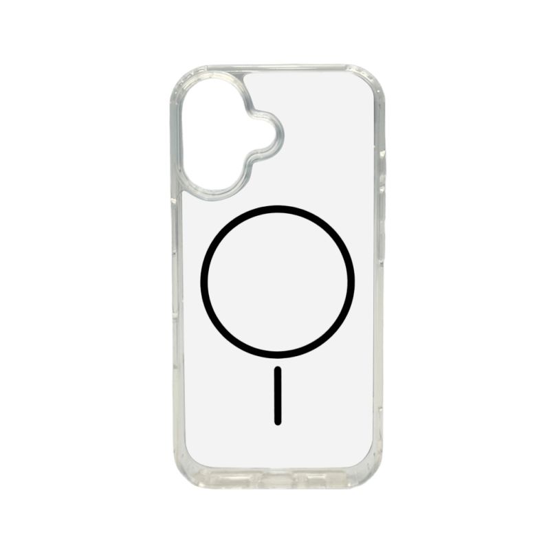 Чохол Cosmic Acrylic Thin Magnetic for Apple iPhone 16 Black