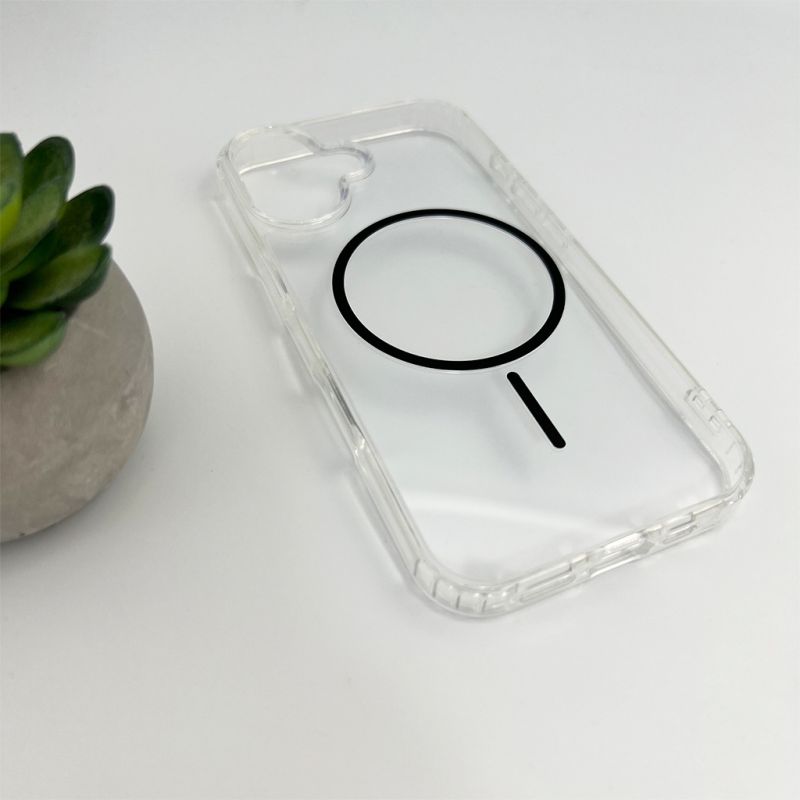 Чохол Cosmic Acrylic Thin Magnetic for Apple iPhone 16 Black