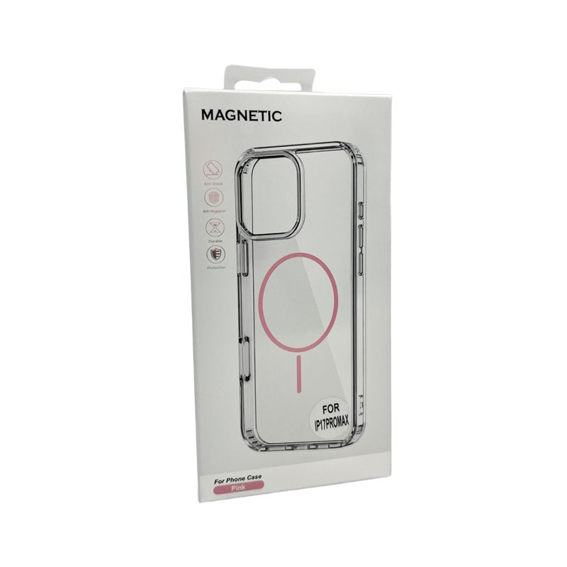 Чохол Cosmic Acrylic Thin Magnetic for Apple iPhone 17 Pro Max Pink