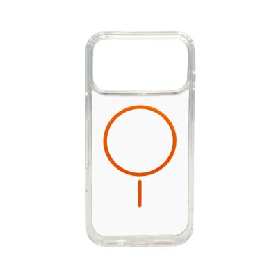 Чохол Cosmic Acrylic Thin Magnetic for Apple iPhone 17 Pro Max Orange