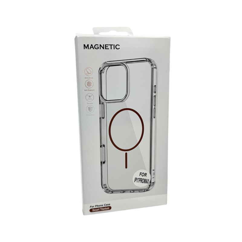 Чохол Cosmic Acrylic Thin Magnetic for Apple iPhone 17 Pro Max Gold
