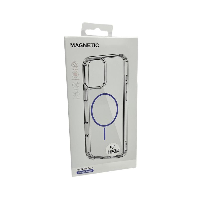 Чохол Cosmic Acrylic Thin Magnetic for Apple iPhone 17 Pro Purple
