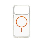 Чохол Cosmic Acrylic Thin Magnetic for Apple iPhone 17 Pro Orange