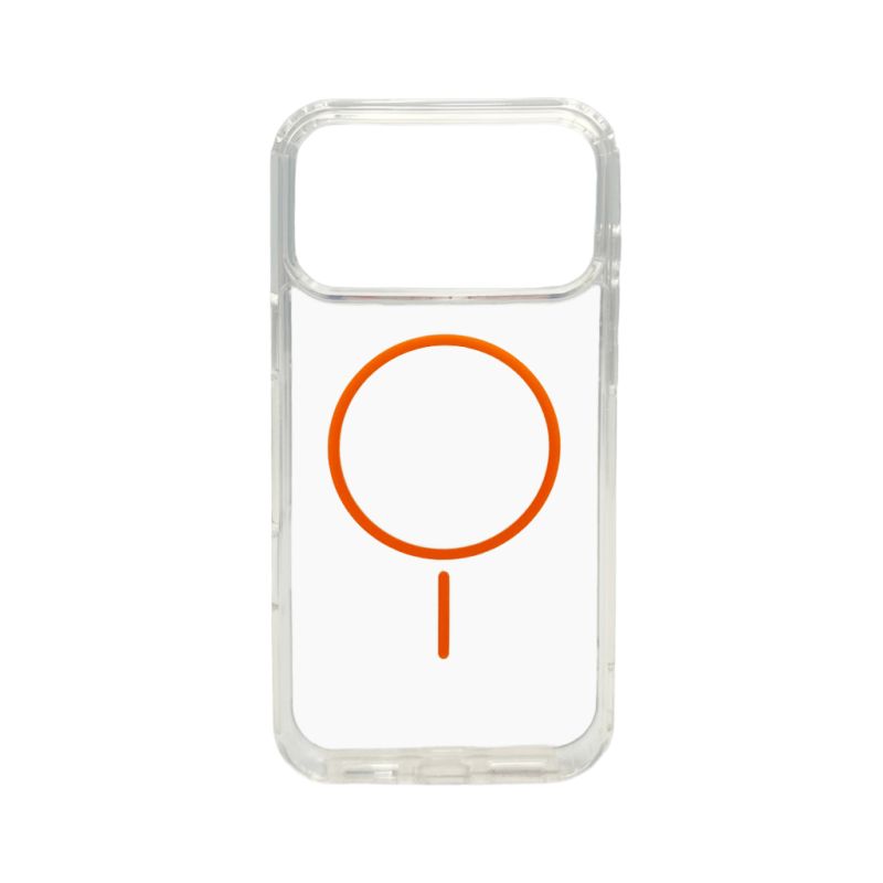 Чохол Cosmic Acrylic Thin Magnetic for Apple iPhone 17 Pro Orange
