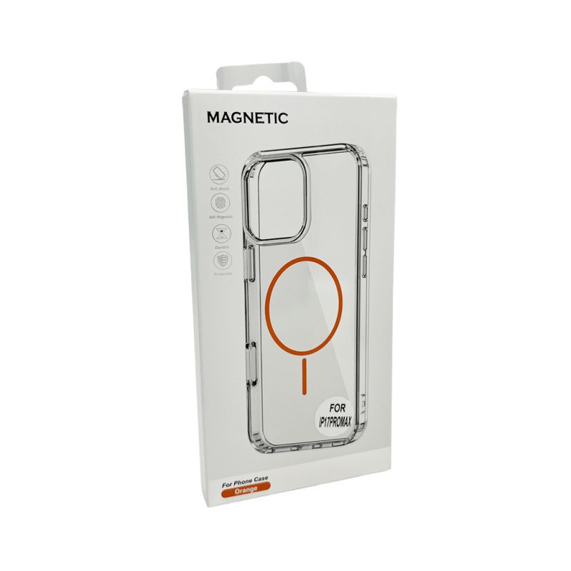 Чохол Cosmic Acrylic Thin Magnetic for Apple iPhone 17 Pro Orange