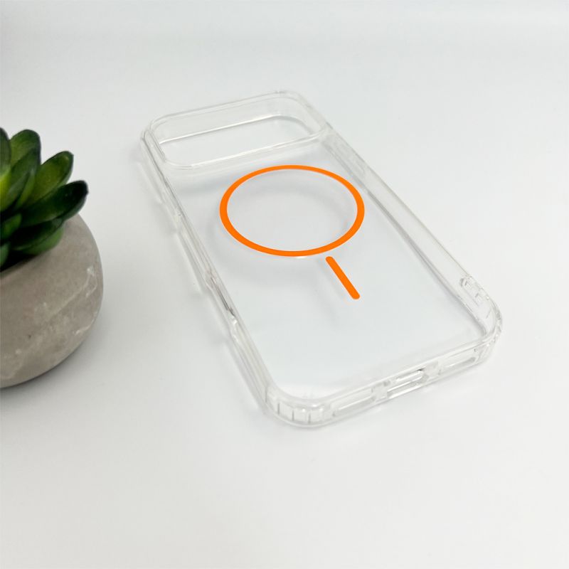 Чохол Cosmic Acrylic Thin Magnetic for Apple iPhone 17 Pro Orange