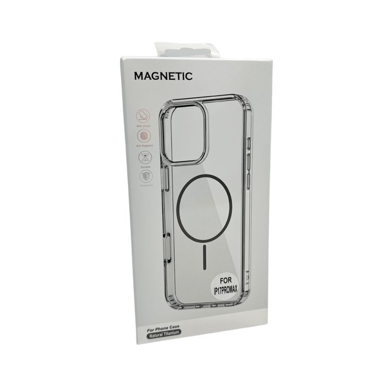 Чохол Cosmic Acrylic Thin Magnetic for Apple iPhone 17 Pro Grey