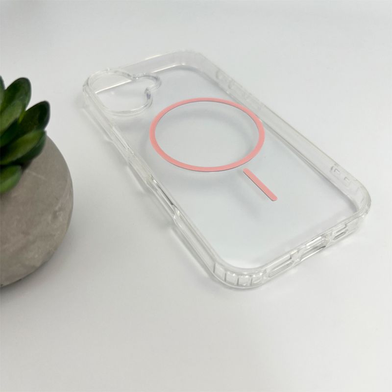 Чохол Cosmic Acrylic Thin Magnetic for Apple iPhone 17 Pink