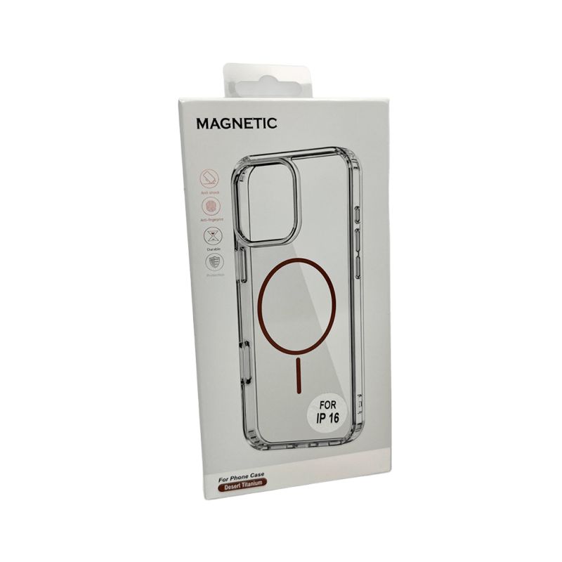 Чохол Cosmic Acrylic Thin Magnetic for Apple iPhone 17 Gold
