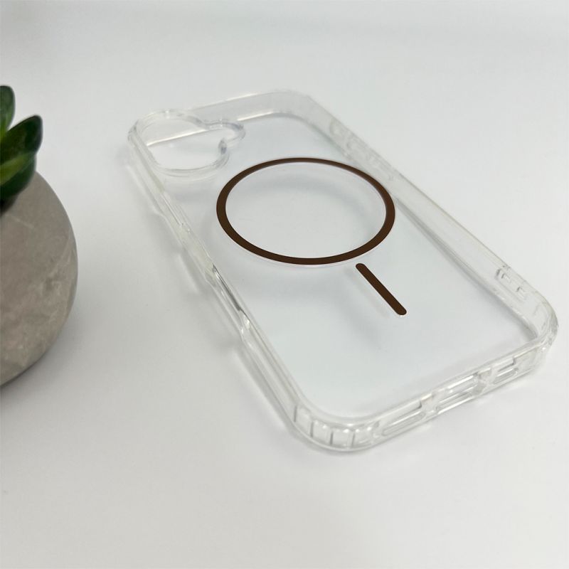 Чохол Cosmic Acrylic Thin Magnetic for Apple iPhone 17 Gold