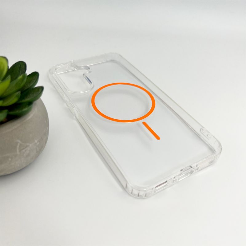 Чохол Cosmic Acrylic Thin Magnetic for Samsung Galaxy S25 Plus Orange