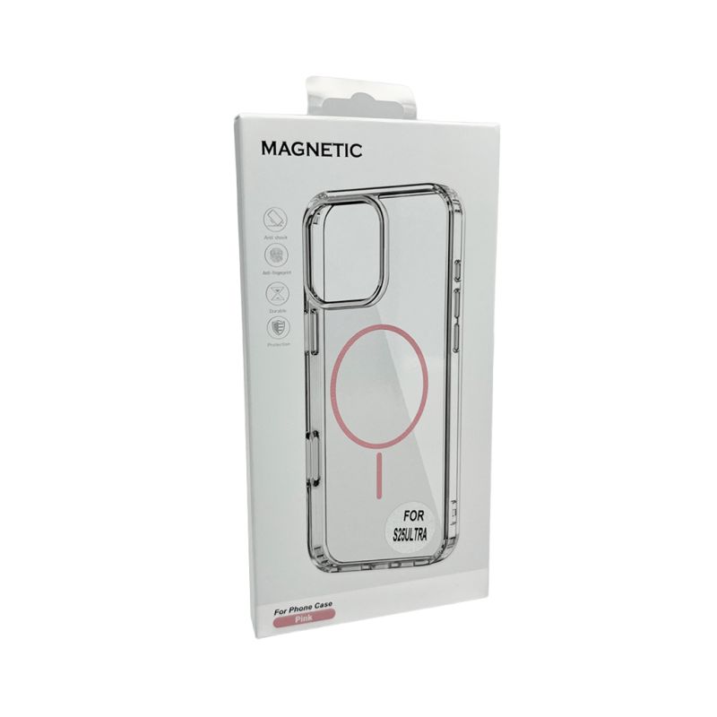 Чохол Cosmic Acrylic Thin Magnetic for Samsung Galaxy S25 Ultra Pink