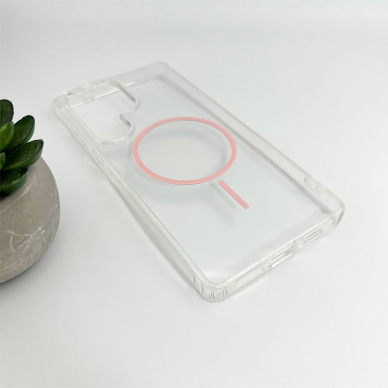 Чохол Cosmic Acrylic Thin Magnetic for Samsung Galaxy S25 Ultra Pink