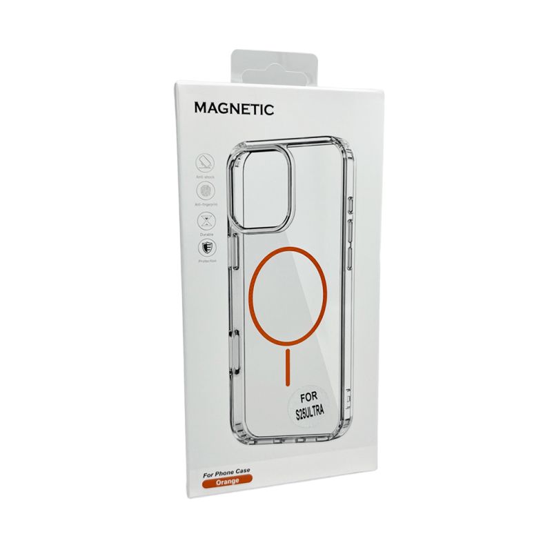 Чохол Cosmic Acrylic Thin Magnetic for Samsung Galaxy S25 Ultra Orange