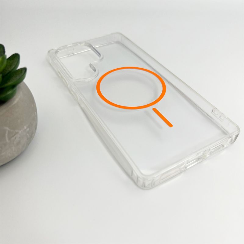 Чохол Cosmic Acrylic Thin Magnetic for Samsung Galaxy S25 Ultra Orange