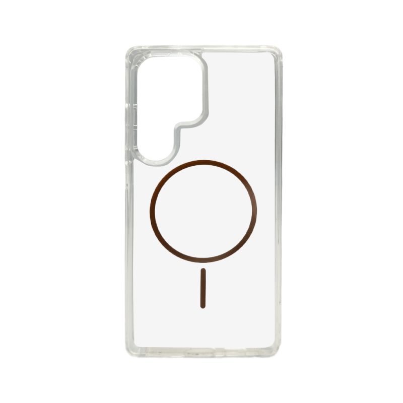 Чохол Cosmic Acrylic Thin Magnetic for Samsung Galaxy S25 Ultra Gold