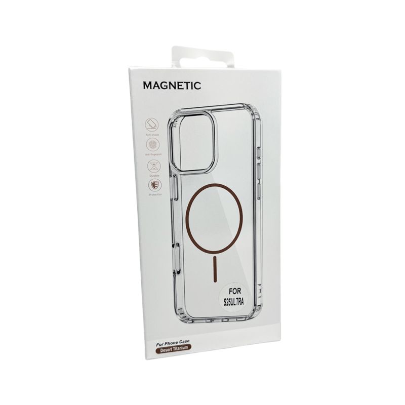 Чохол Cosmic Acrylic Thin Magnetic for Samsung Galaxy S25 Ultra Gold