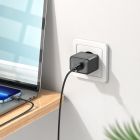 Мережевий зарядний пристрій з кабелем HOCO CS11A Ocean single port charger set(iP) Black