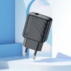 Мережевий зарядний пристрій HOCO CS21A Rich single port QC3.0 charger Black