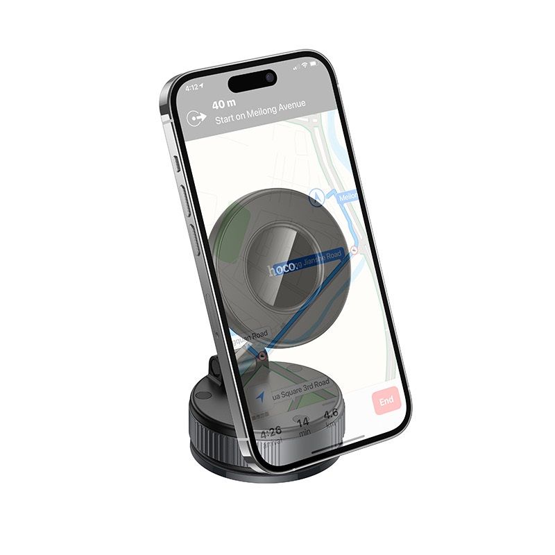Автотримач для телефона HOCO H86 Dragon manual suction cup magnetic holder(universal)