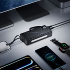 Зовнішній акумулятор Hoco J155 Shine 22.5W+PD20W+light 4-cable power bank(20000mAh)