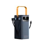 Зовнішній акумулятор WUW TUGII-Y106 （PD22.5W quick charge) 60000mAh Black