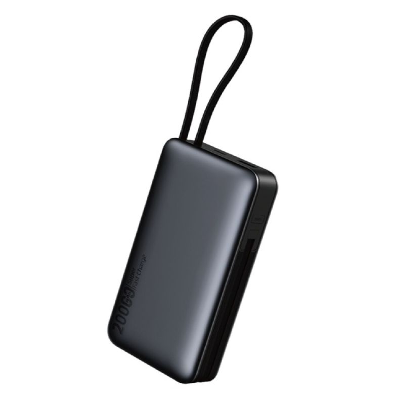 Зовнішній акумулятор WUW TUGII-Y45 （PD22.5W quick charge) 20000mAh Black