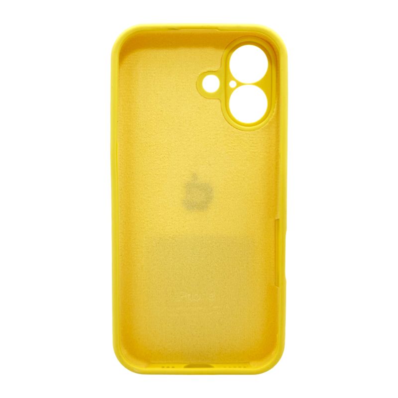 Чохол для смартфона Silicone Full Case AA Camera Protect for Apple iPhone 17 4,Yellow