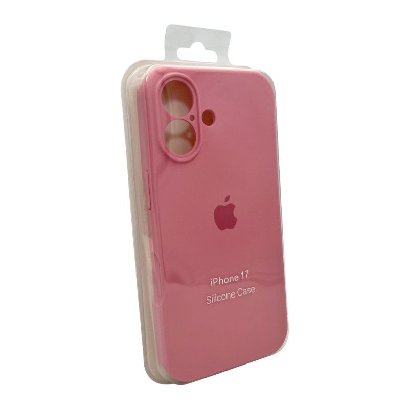 Чохол для смартфона Silicone Full Case AA Camera Protect for Apple iPhone 17 6,Light Pink
