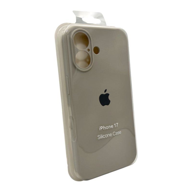 Чохол для смартфона Silicone Full Case AA Camera Protect for Apple iPhone 17 9,Antique White