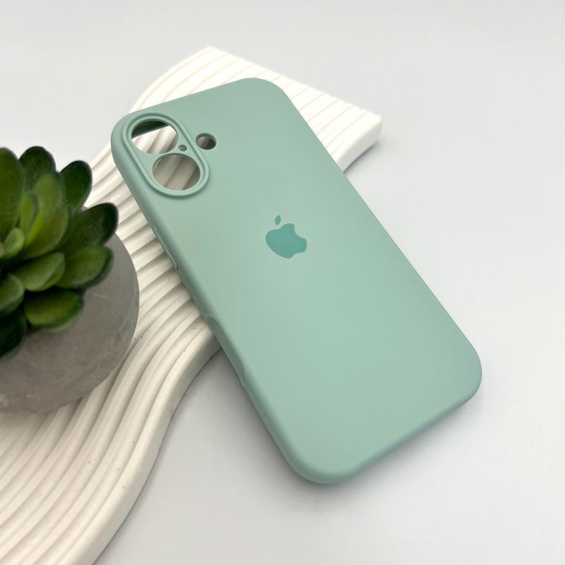 Чохол для смартфона Silicone Full Case AA Camera Protect for Apple iPhone 17 13,Turquoise