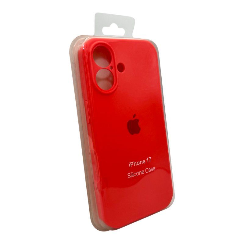 Чохол для смартфона Silicone Full Case AA Camera Protect for Apple iPhone 17 18,Peach
