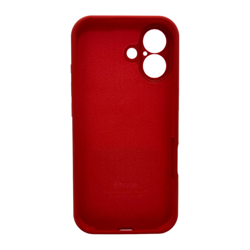 Чохол для смартфона Silicone Full Case AA Camera Protect for Apple iPhone 17 20,China Red