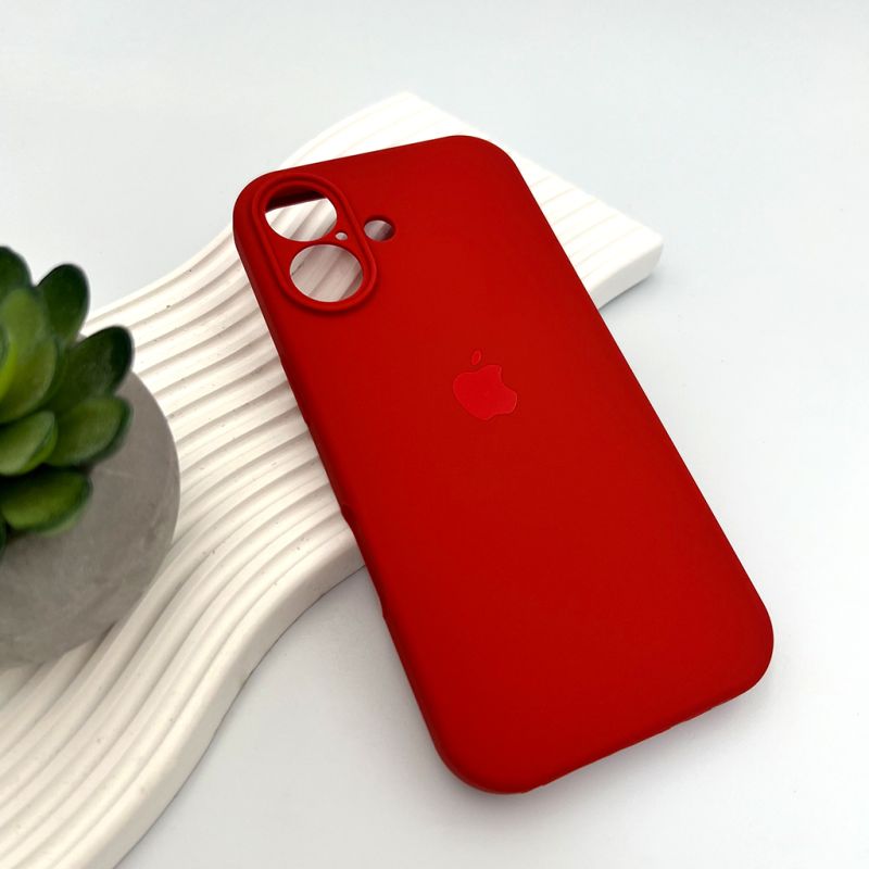 Чохол для смартфона Silicone Full Case AA Camera Protect for Apple iPhone 17 20,China Red