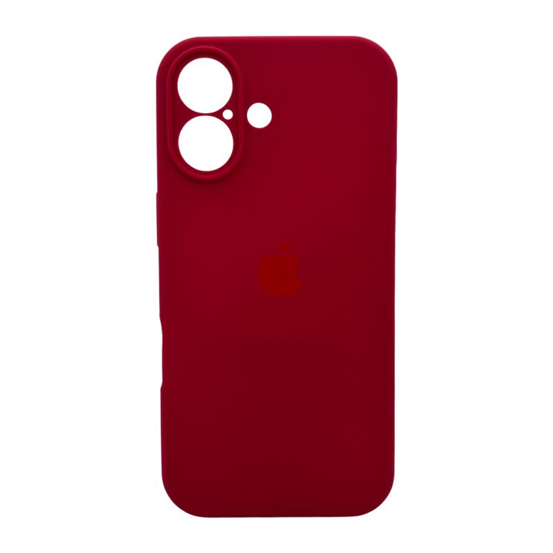 Чохол для смартфона Silicone Full Case AA Camera Protect for Apple iPhone 17 21,Rose Red