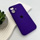 Чохол для смартфона Silicone Full Case AA Camera Protect for Apple iPhone 17 22,Dark Purple