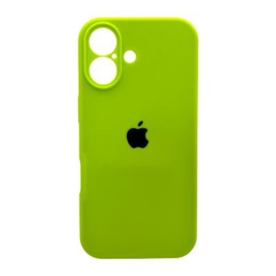Чохол для смартфона Silicone Full Case AA Camera Protect for Apple iPhone 17 24,Shiny Green