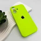 Чохол для смартфона Silicone Full Case AA Camera Protect for Apple iPhone 17 24,Shiny Green