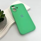 Чохол для смартфона Silicone Full Case AA Camera Protect for Apple iPhone 17 30,Spearmint