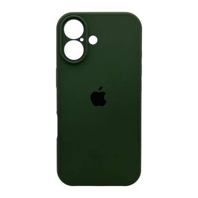 Чохол для смартфона Silicone Full Case AA Camera Protect for Apple iPhone 17 31,Dark Green
