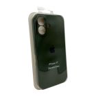 Чохол для смартфона Silicone Full Case AA Camera Protect for Apple iPhone 17 31,Dark Green