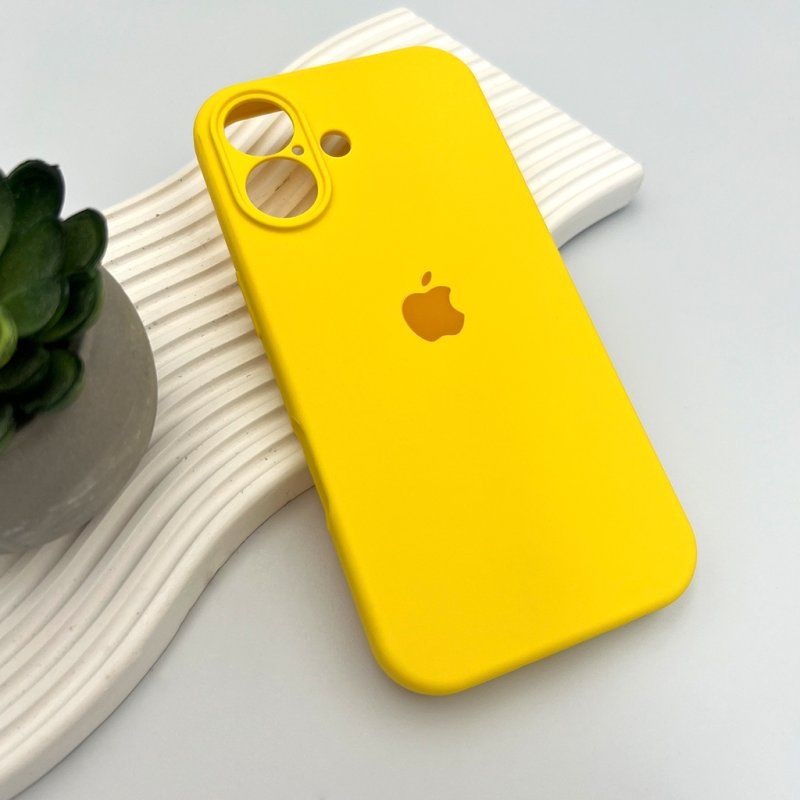 Чохол для смартфона Silicone Full Case AA Camera Protect for Apple iPhone 17 33,Canary Yellow