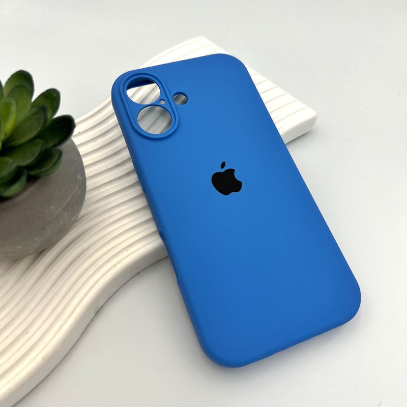 Чохол для смартфона Silicone Full Case AA Camera Protect for Apple iPhone 17 38,Surf Blue